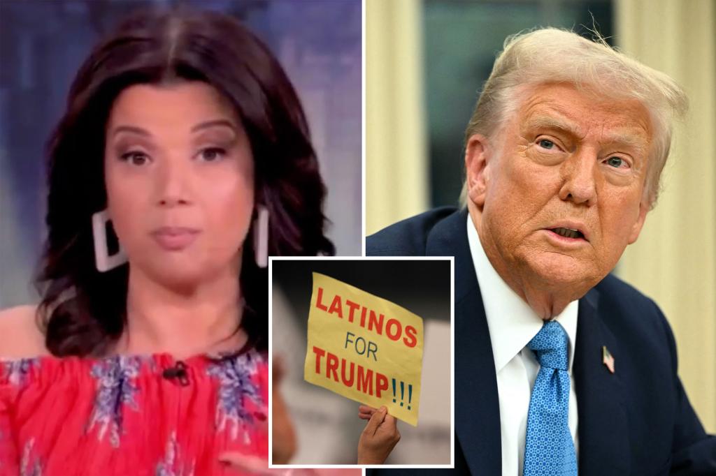 'The View' co-perpetrator Ana Navarro 'Furious' in Venezuelans, Cubans supporting Trump between expulsion